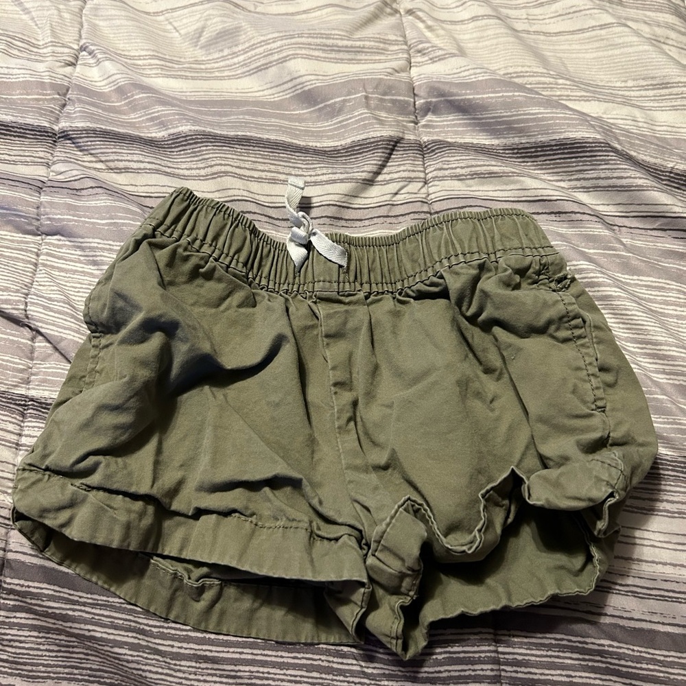 Carter's Sage Green Kids Cargo Shorts